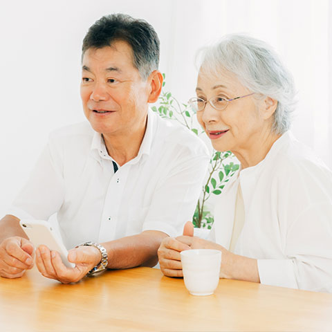 中高年の夫婦